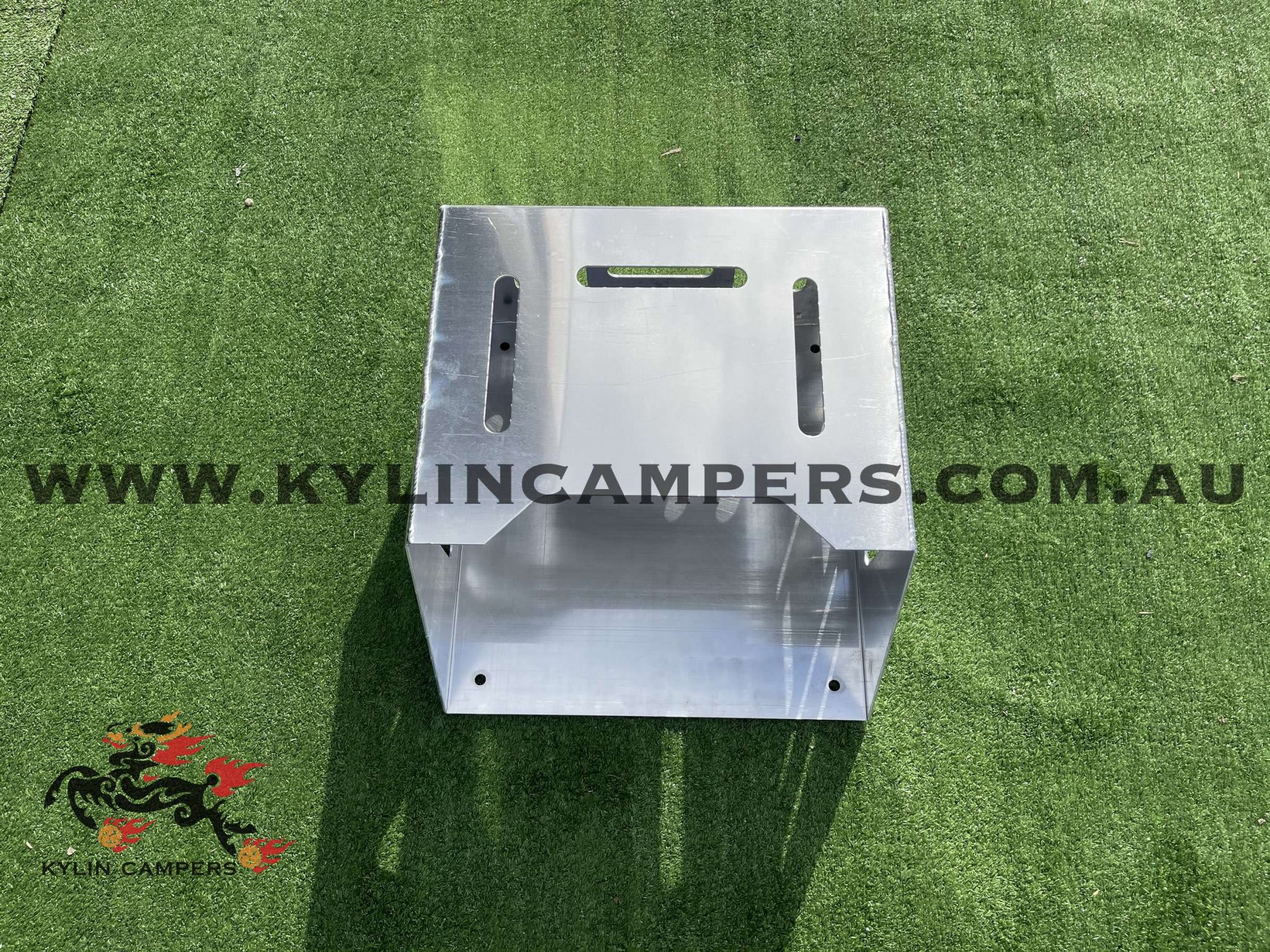 Aluminium Jerry Can holder for Ute Canopies (3mm) Suit 20L Jerry Can