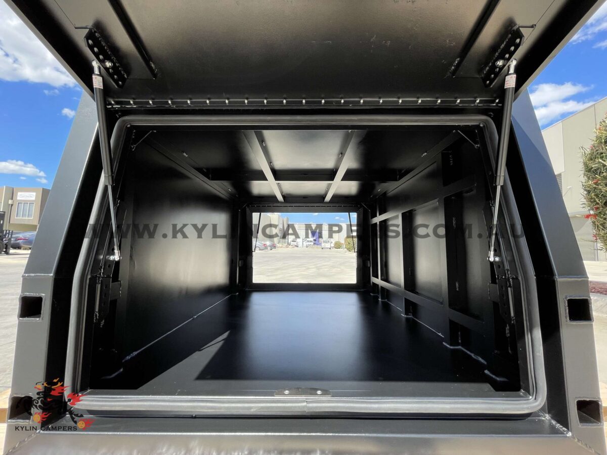 1200mm Long Black Jack off CanopyKylin Campers