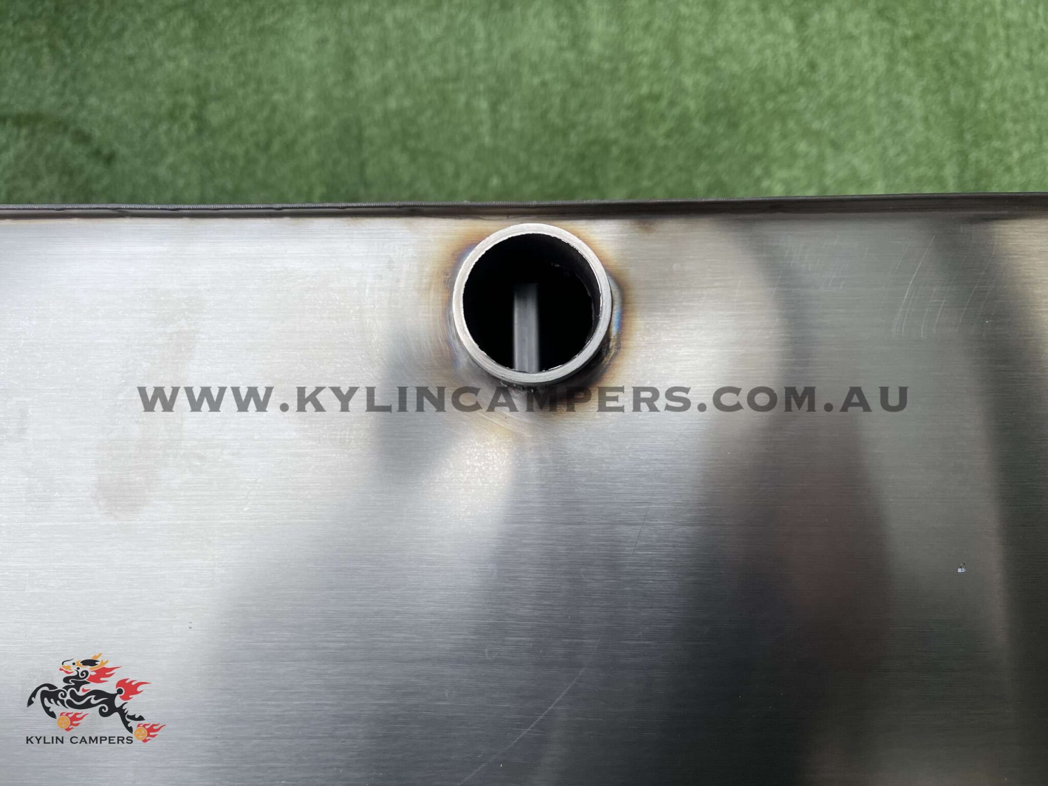 Mm Long Stainless Steel Water Tank For Ute Tray L Kylin Campers