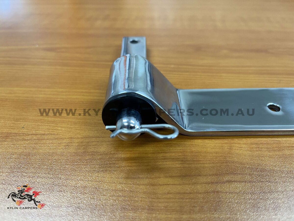 Heavy Duty Stainless Steel 240mm Strap Hinge for Ute Tray -Kylin Campers